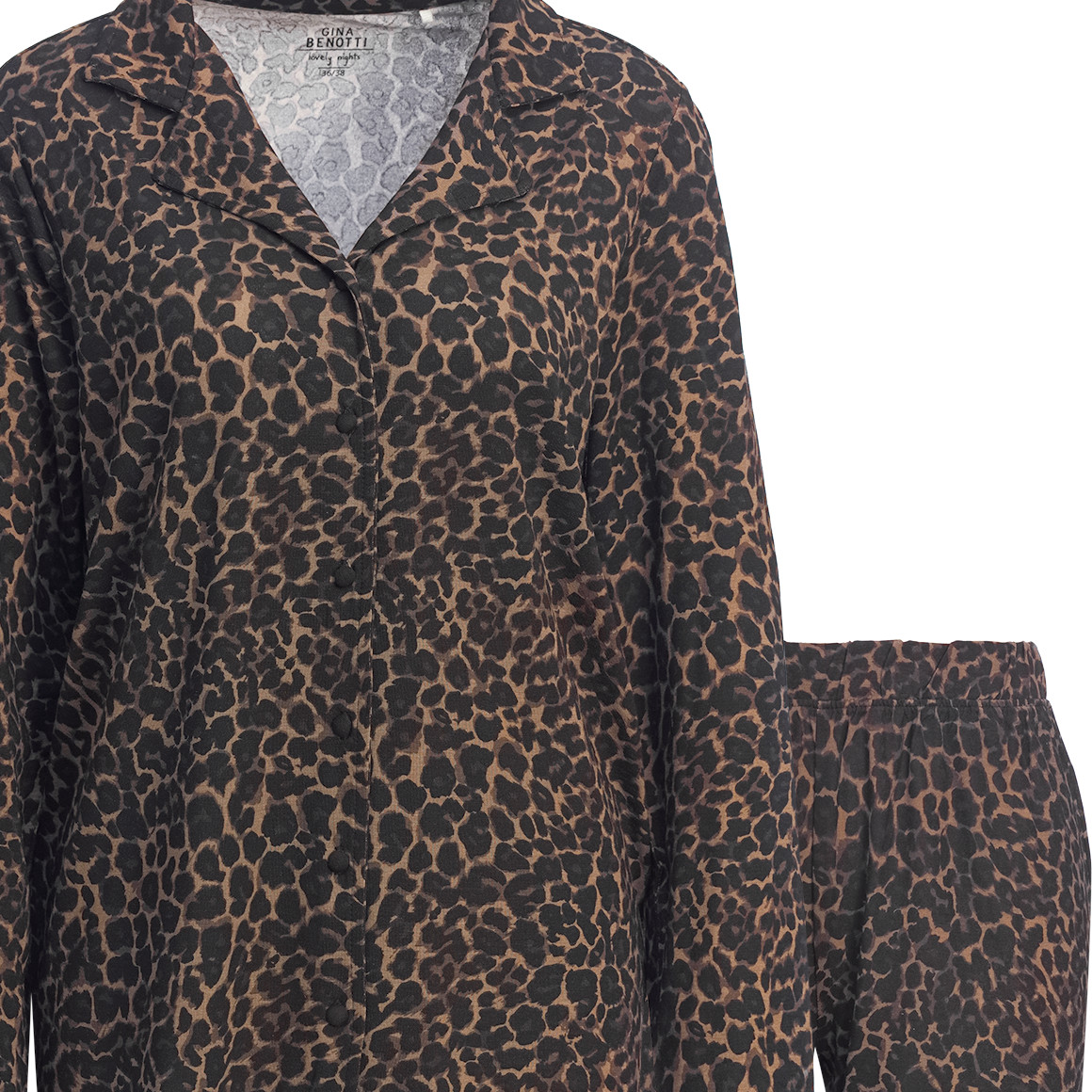 Pyjama's Dames met leopatroon