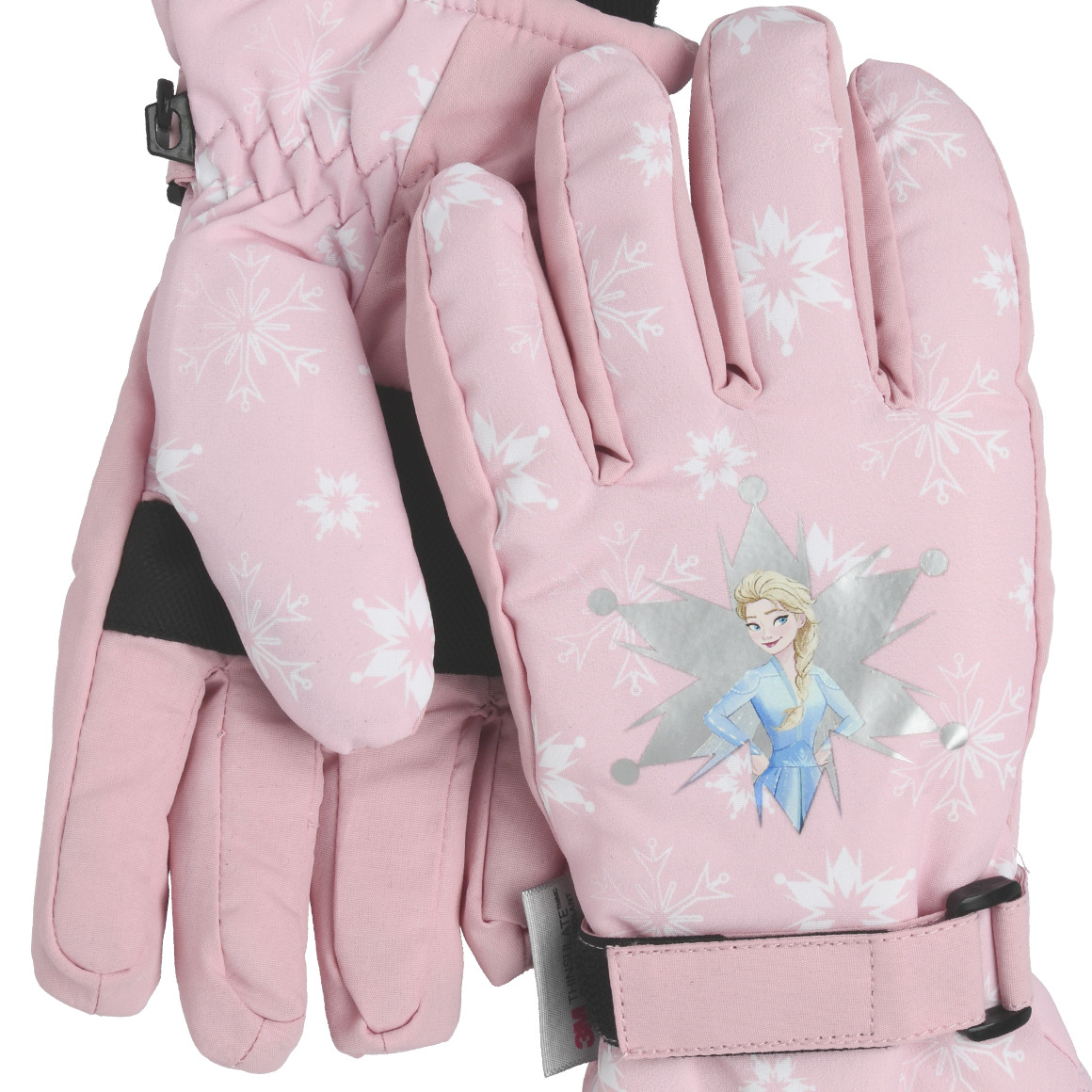 FEIFEI'S BOW Elsa Winterhandschuhe Für Kinder – Gefüttert, Warm, Blau, Für 4–10 Jahre