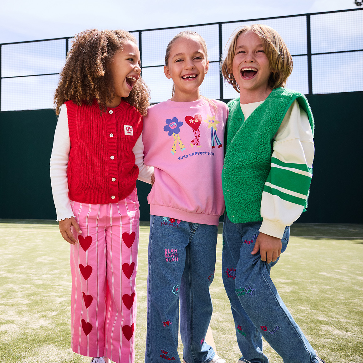 Mädchen Sweatshirt mit Bio-Baumwolle