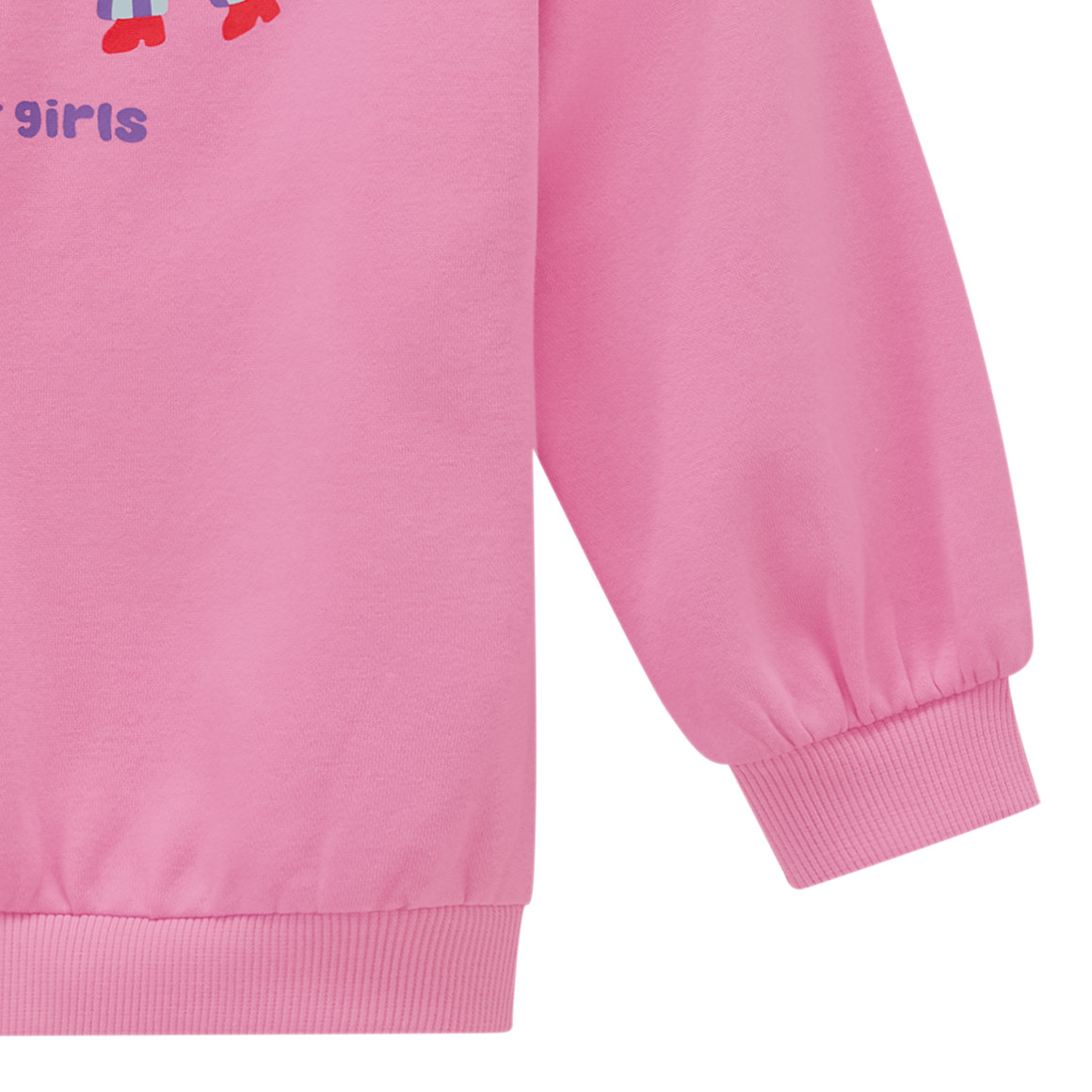 Mädchen Sweatshirt mit Bio-Baumwolle