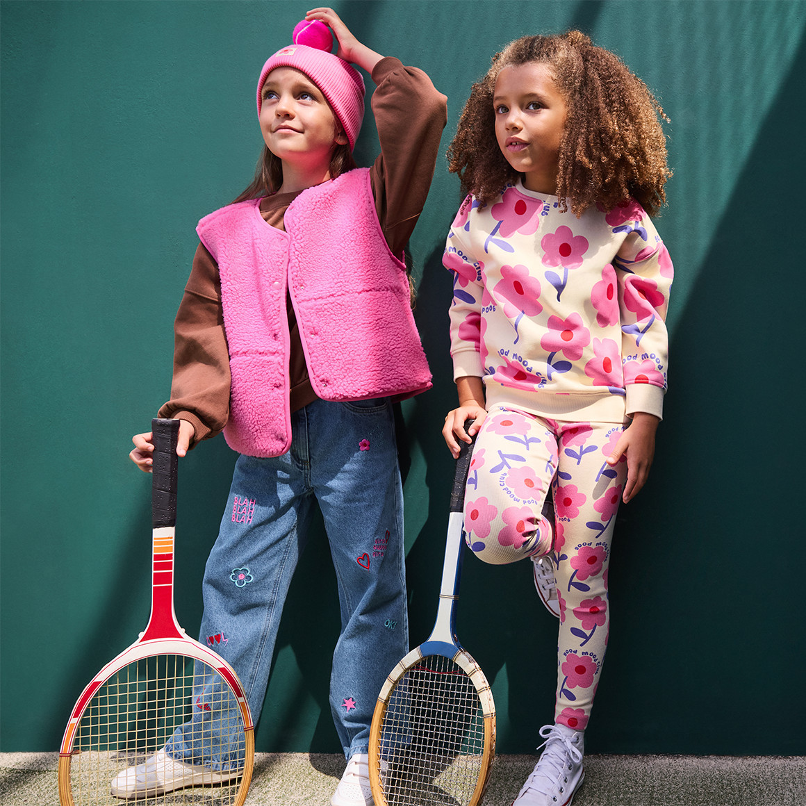 Mädchen Sweatshirt mit Bio-Baumwolle