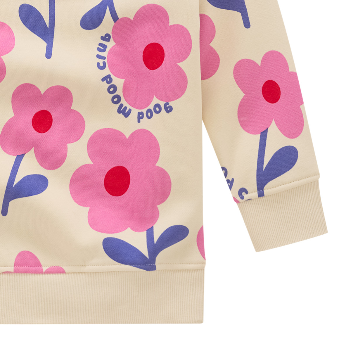 Mädchen Sweatshirt mit Bio-Baumwolle