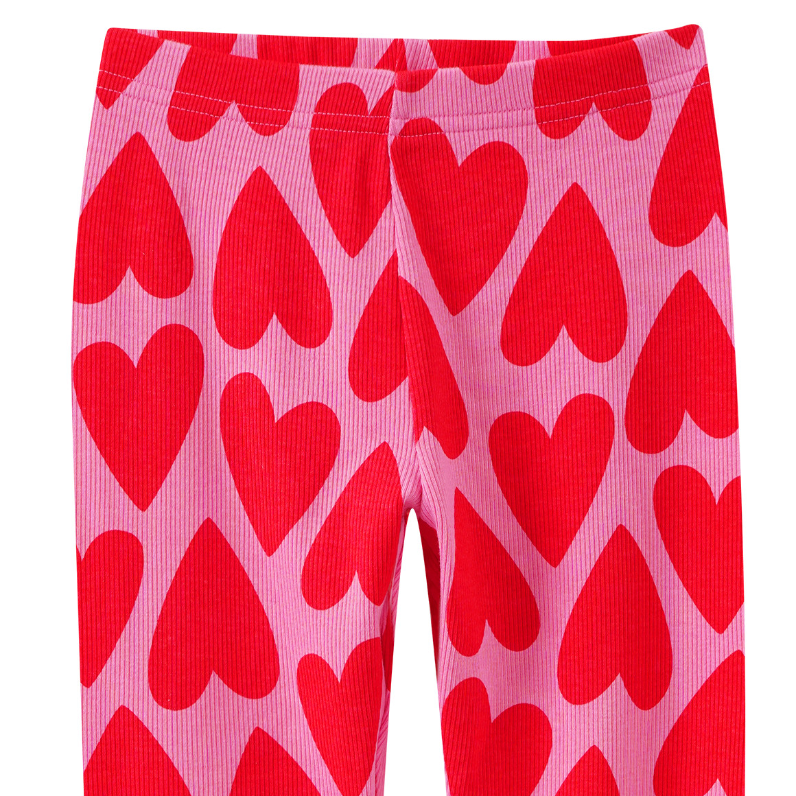 Mädchen Leggings in Ripp-Qualität