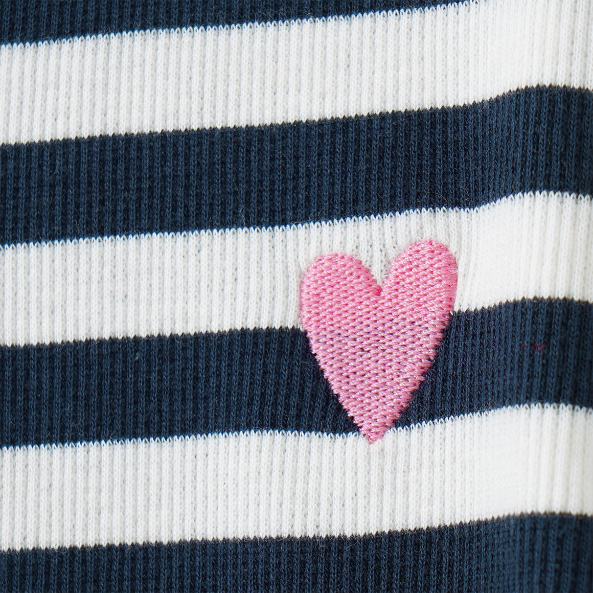 Mädchen Langarmshirt im Streifen-Look