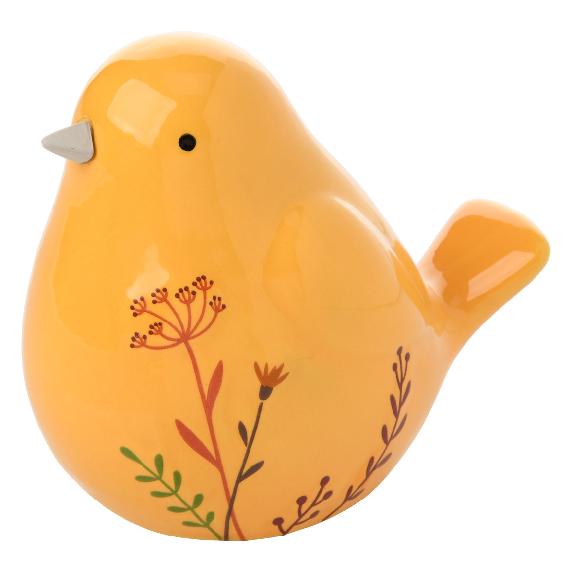 Decoratieve vogel van keramiek