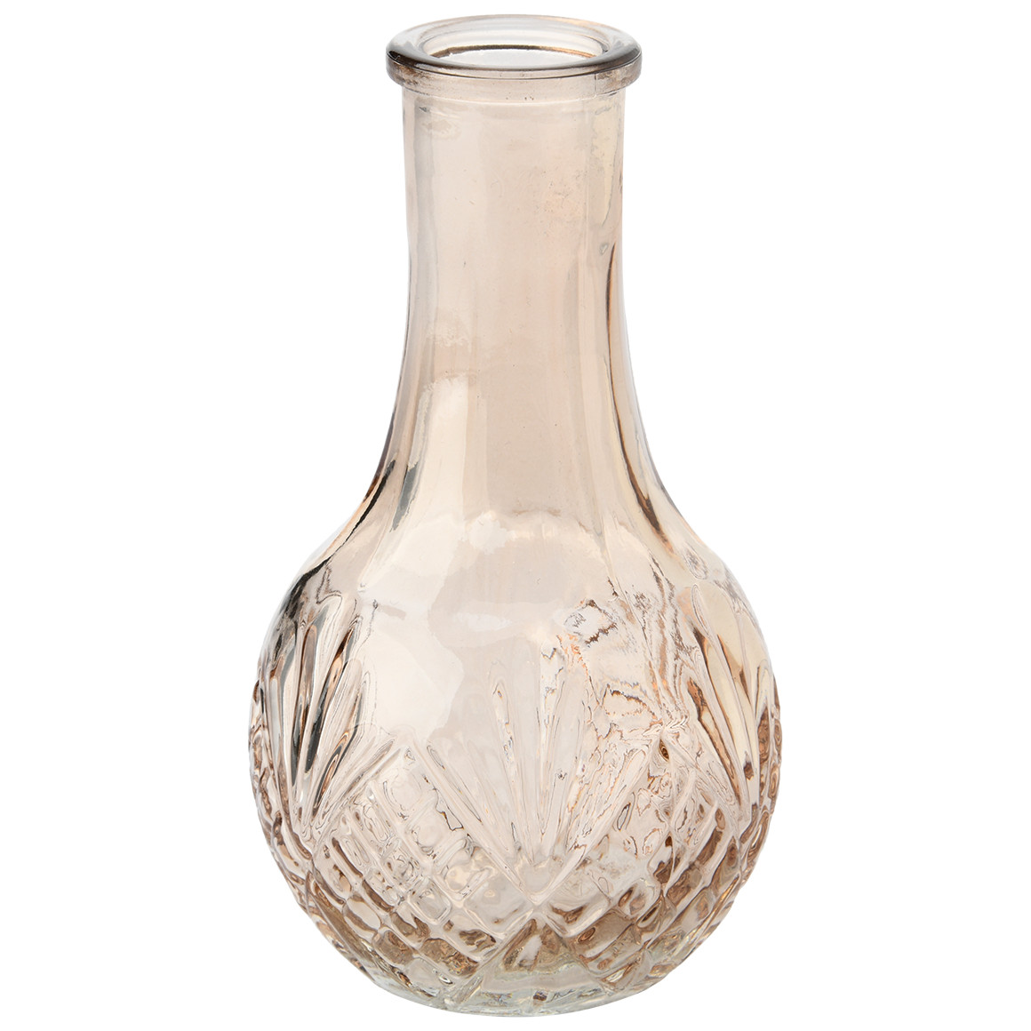 Kleine Vase mit Strukturglas