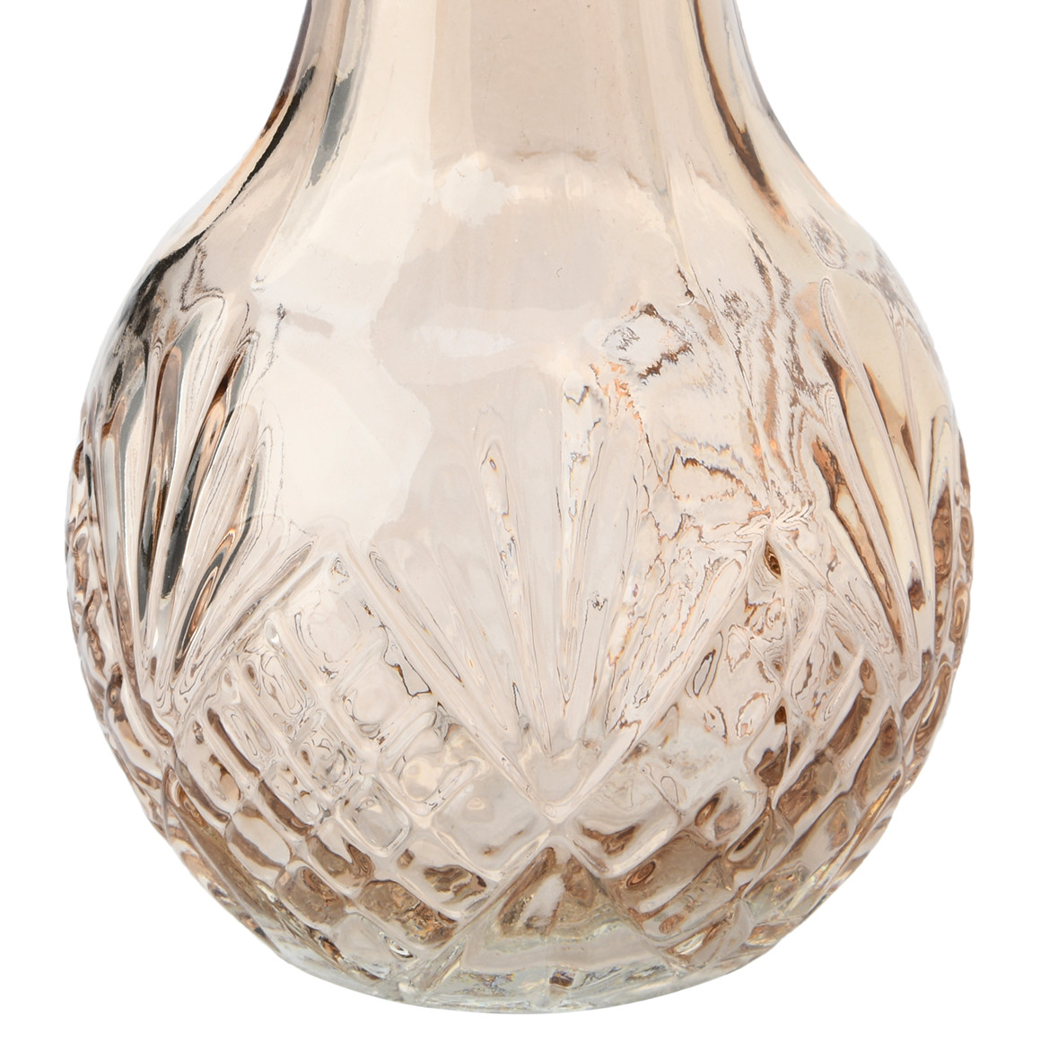 Kleine Vase mit Strukturglas