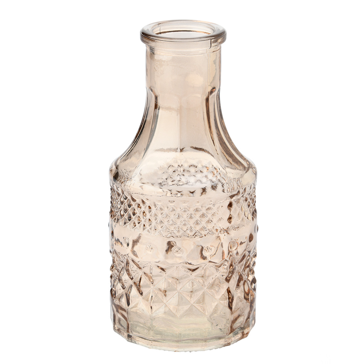 Kleine Vase mit Strukturglas