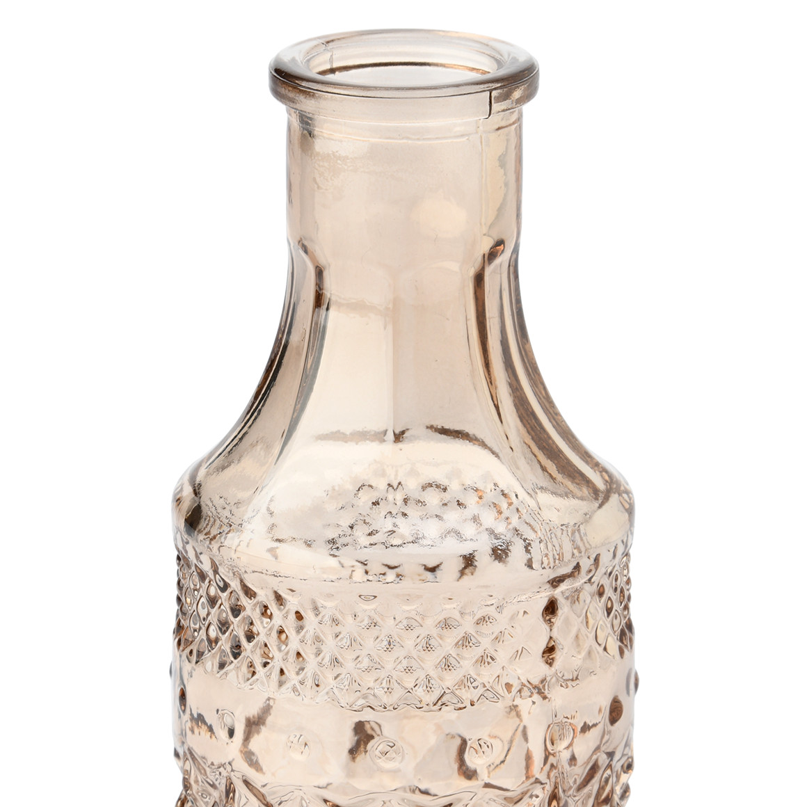 Kleine Vase mit Strukturglas