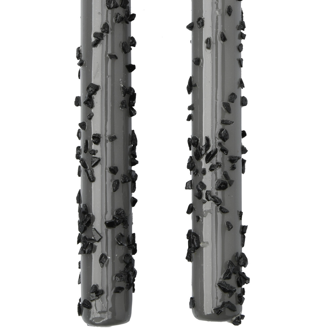 2 Stabkerzen im weihnachtlichen Design