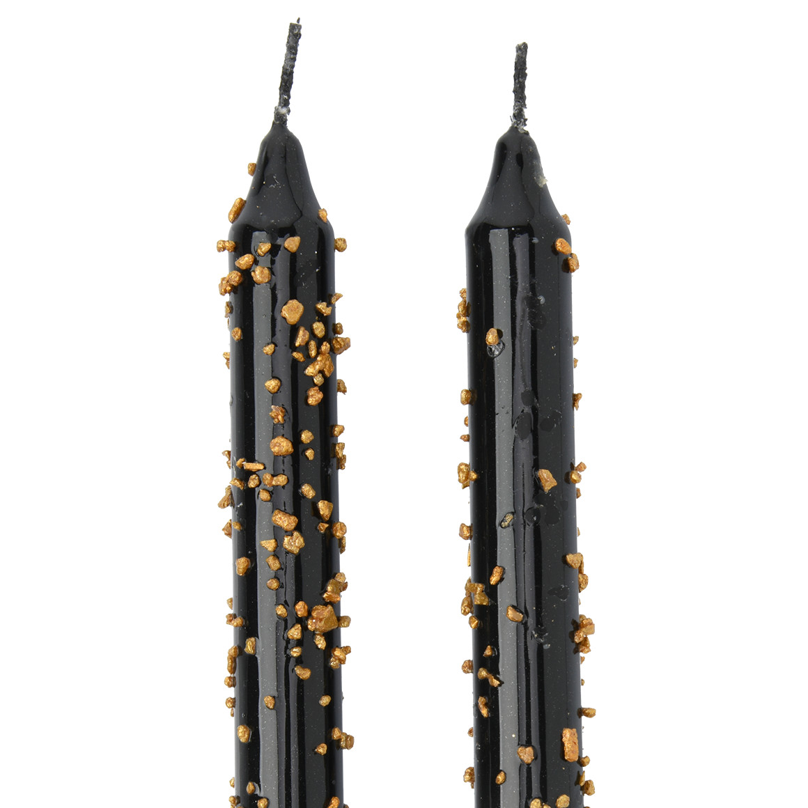 2 Stabkerzen im weihnachtlichen Design