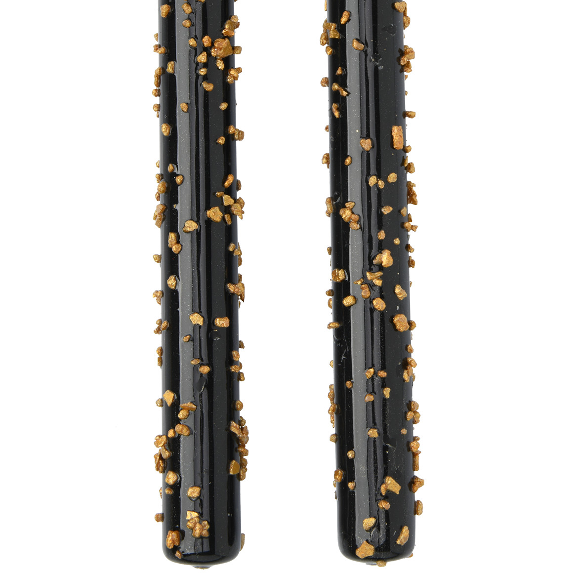 2 Stabkerzen im weihnachtlichen Design