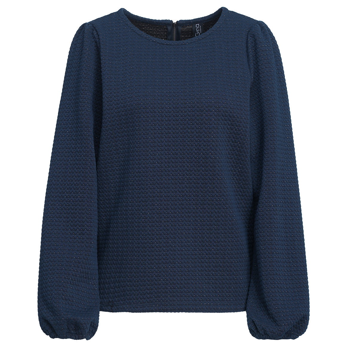 Damen Sweatshirt mit Effektgarn