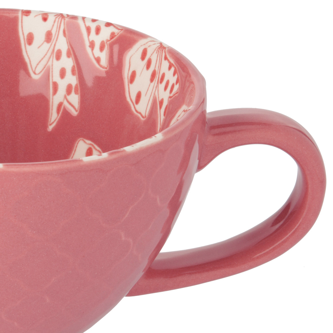 Tasse mit Schleifen-Motiv