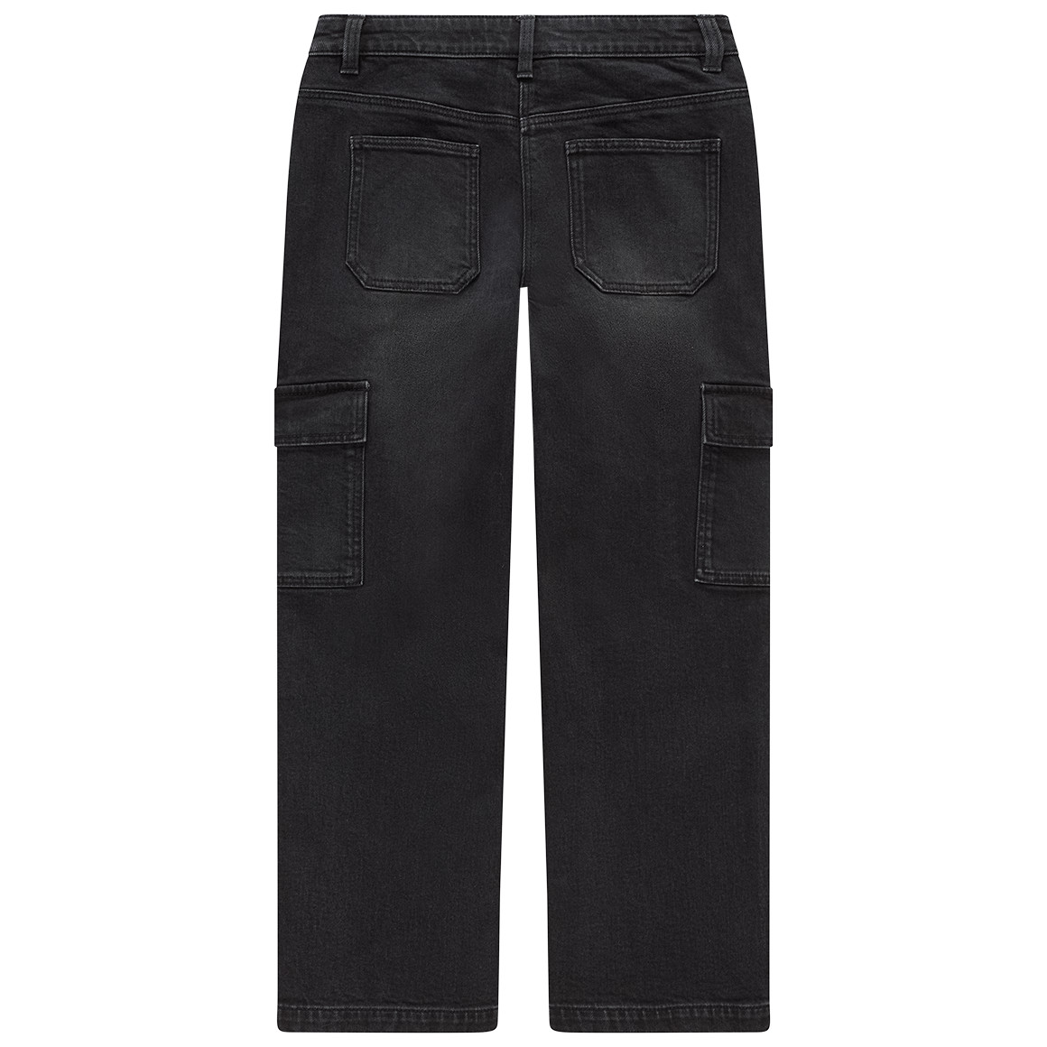 Mädchen Cargo-Jeans mit geradem Bein