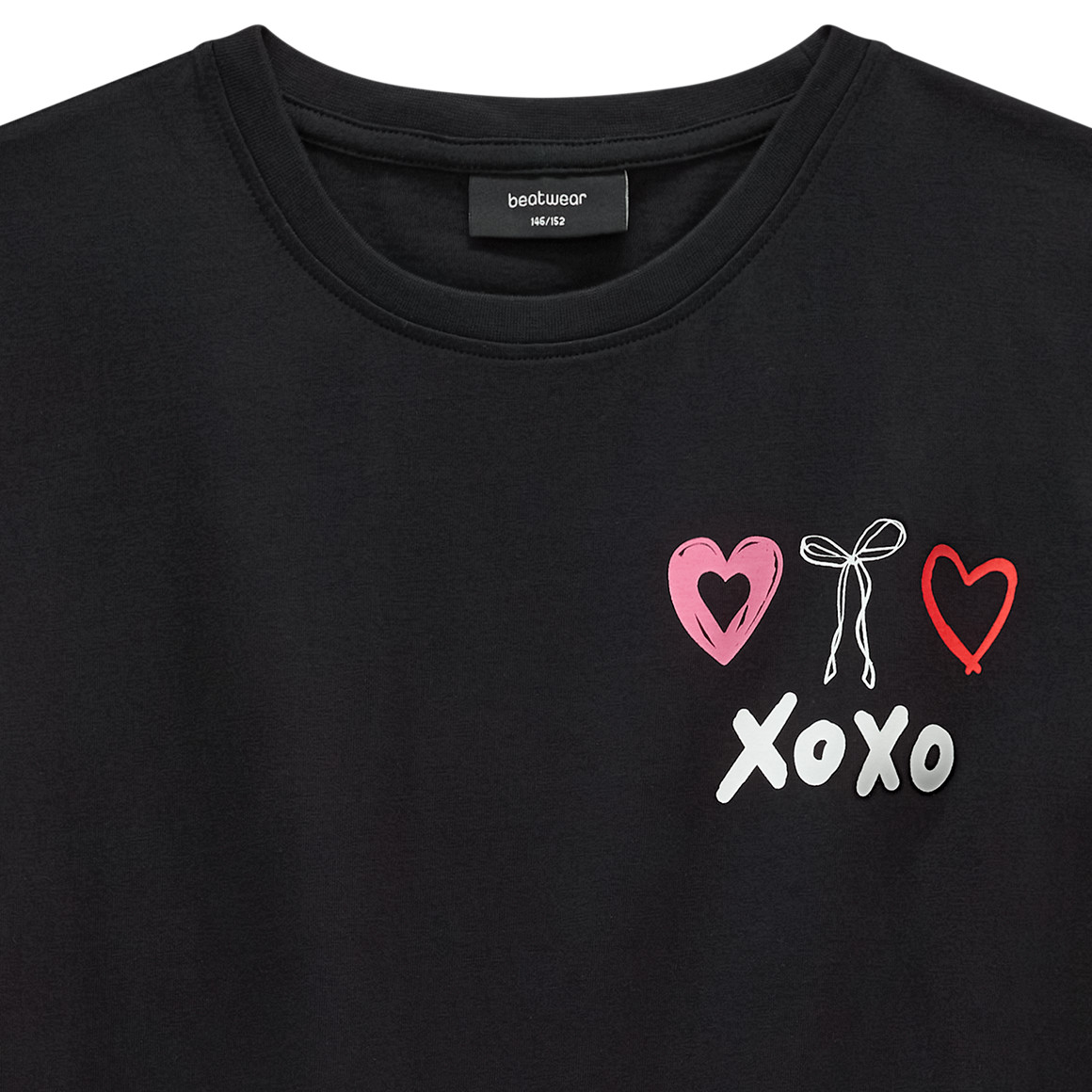 Mädchen T-Shirt mit großem Print