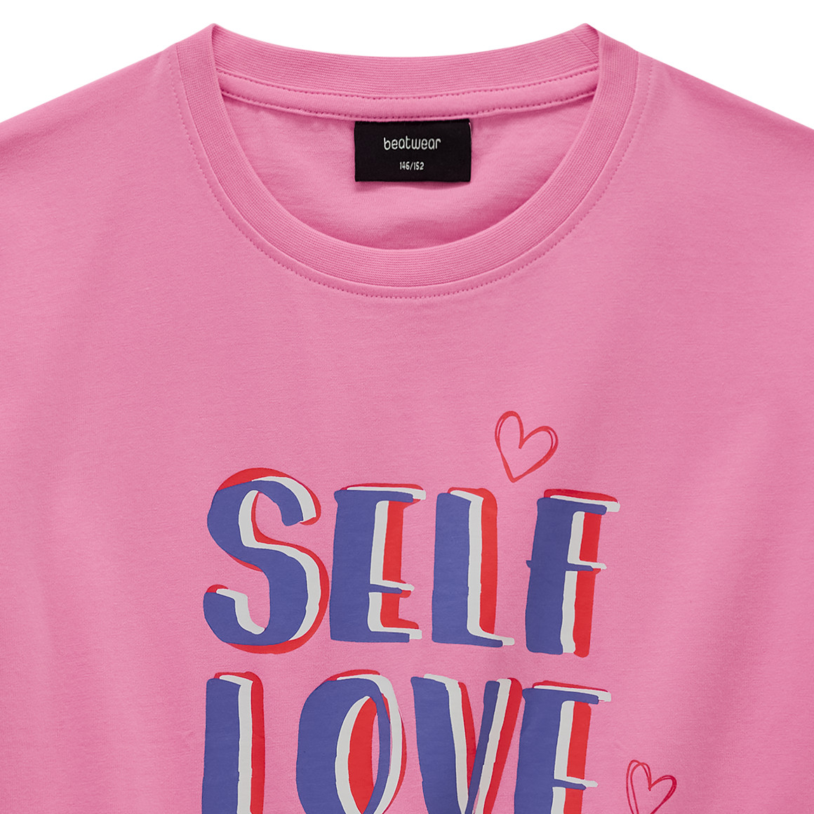 Mädchen T-Shirt mit großem Print