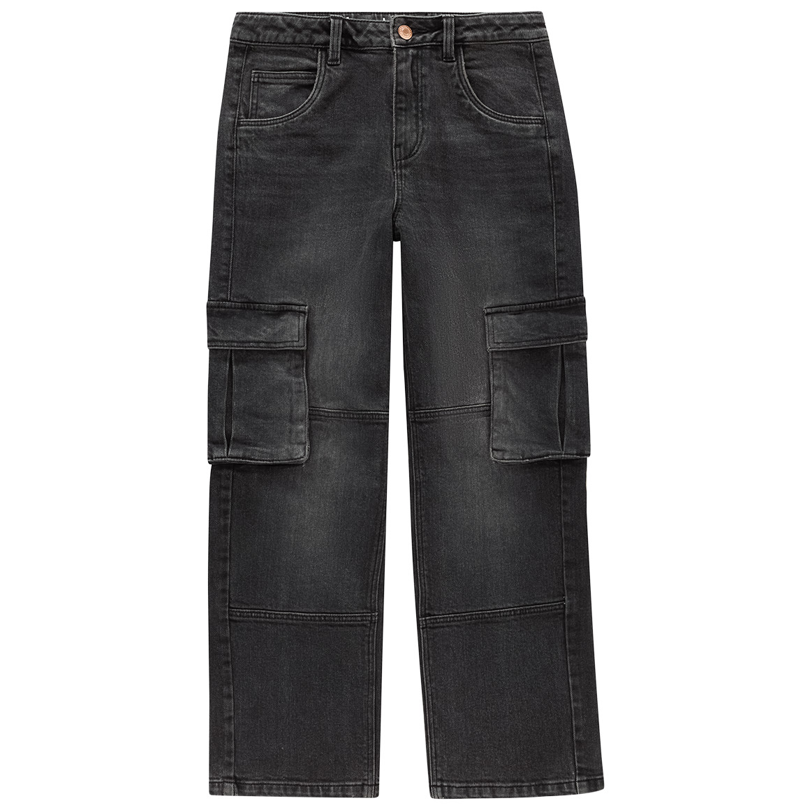 Jungen Cargo-Jeans mit geradem Bein