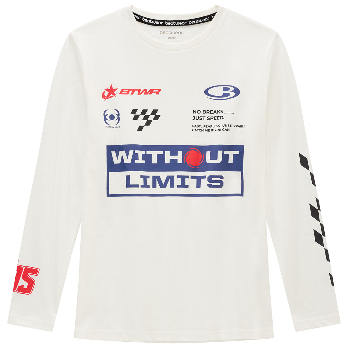 Jungen Langarmshirt mit Prints