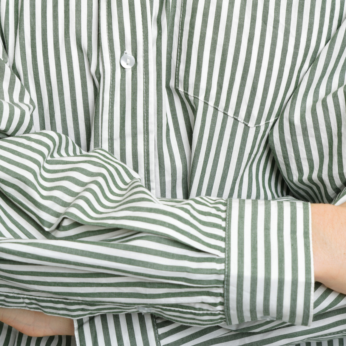 Damen Hemdbluse im Streifen-Look