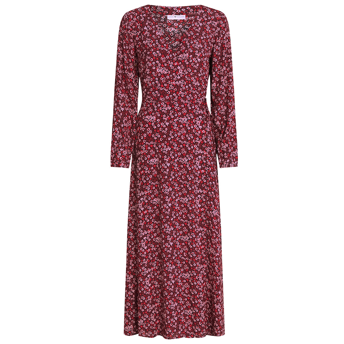 Damen Maxi-Kleid mit floralem Allover-Print