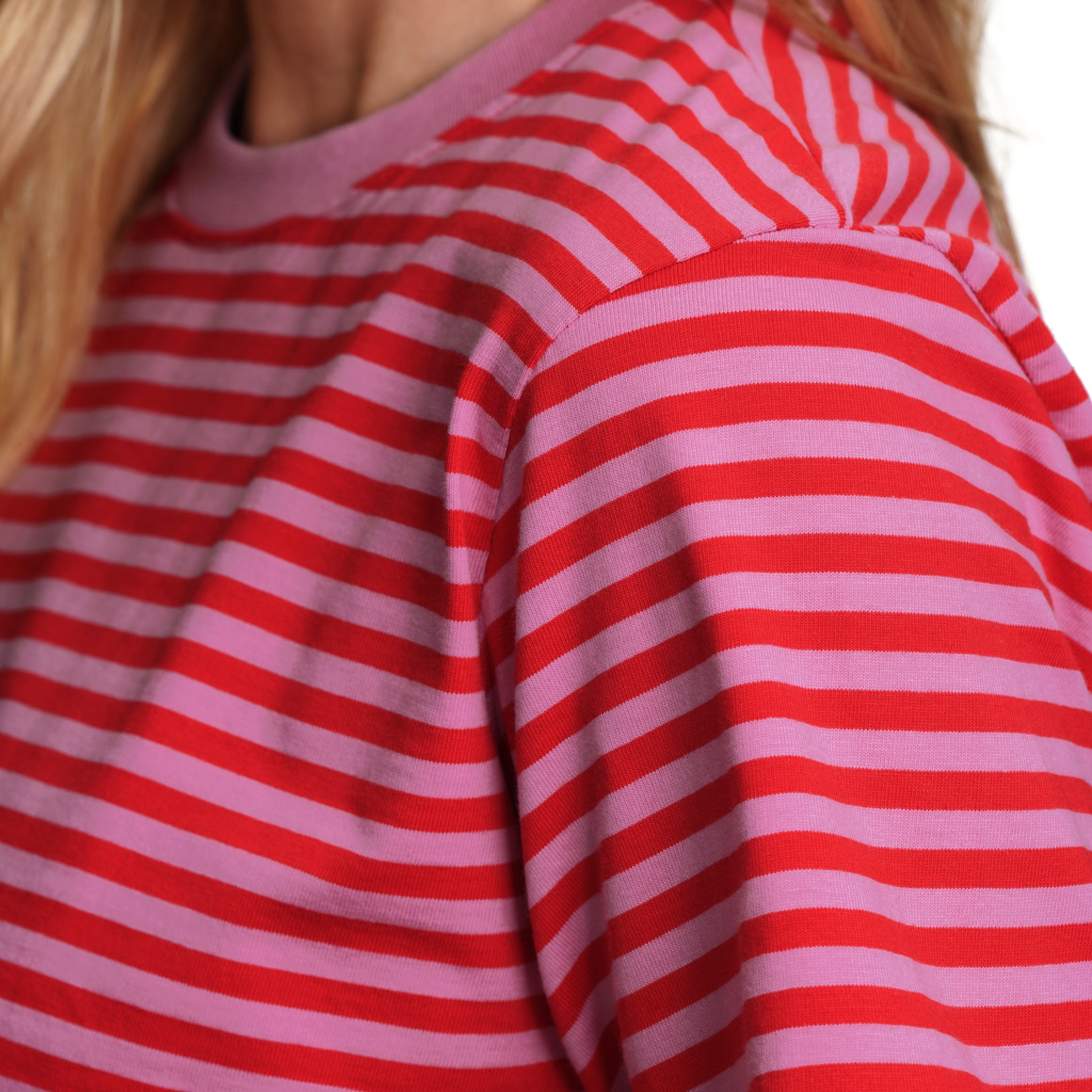 Damen T-Shirt im Streifen-Look