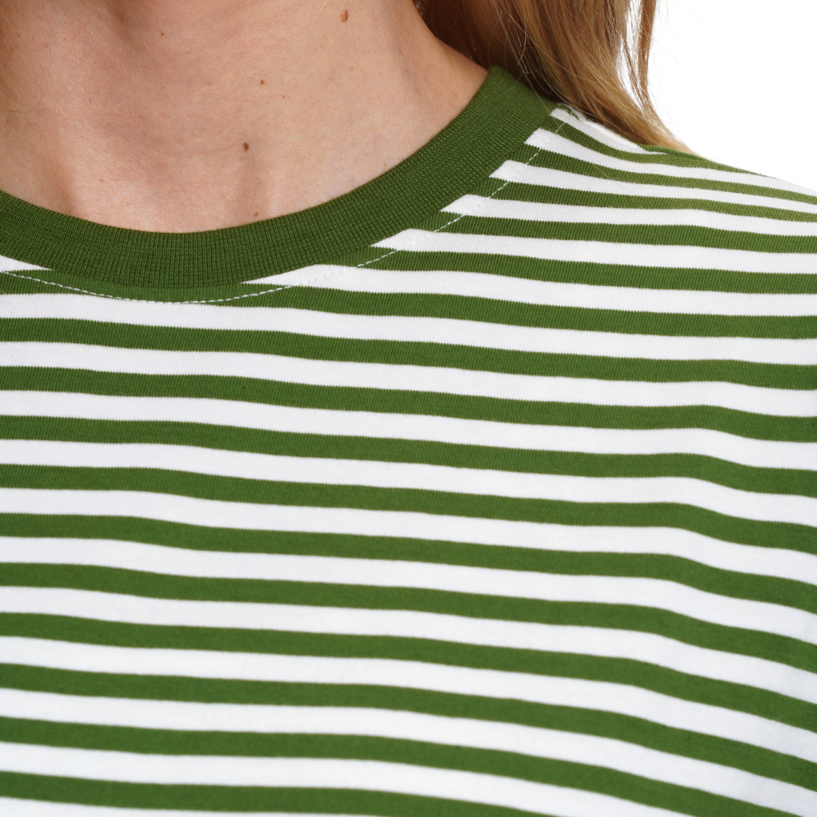 Damen T-Shirt im Streifen-Look