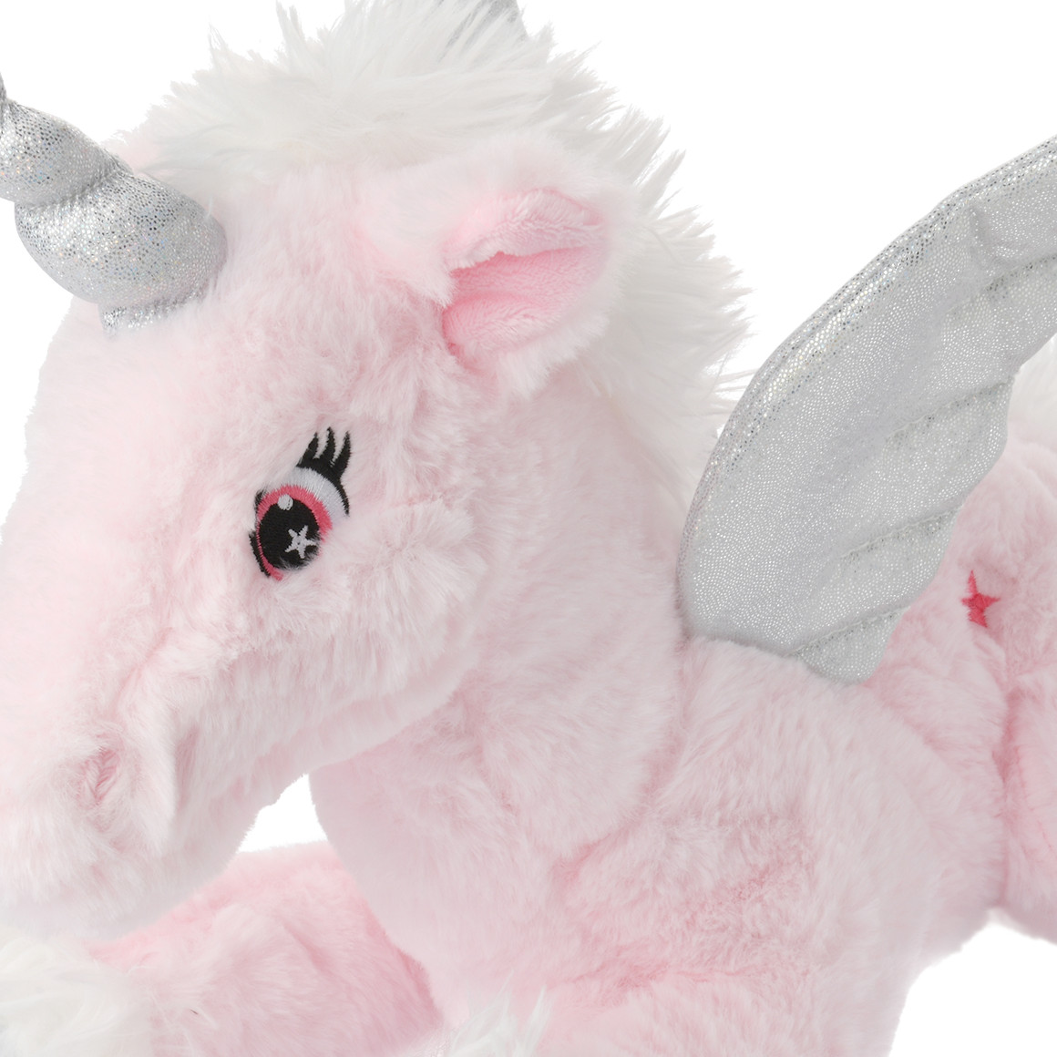 Einhorn Plüschtier mit Glitzer-Details