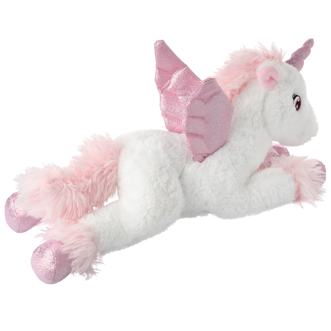 Einhorn Plüschtier mit Glitzer-Details