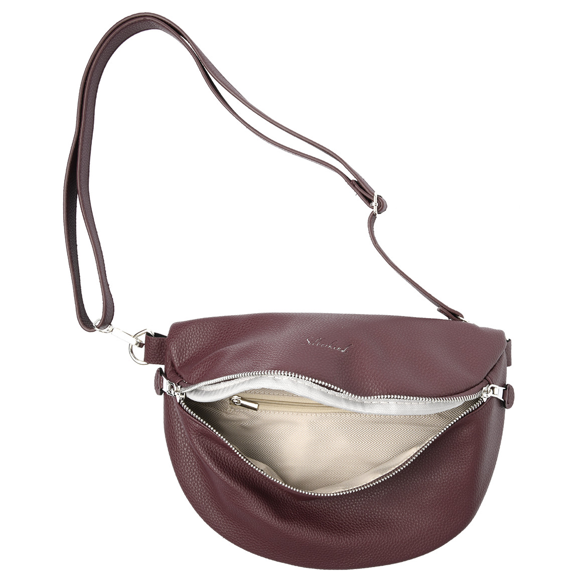 Damen Hip-Bag aus Lederimitat