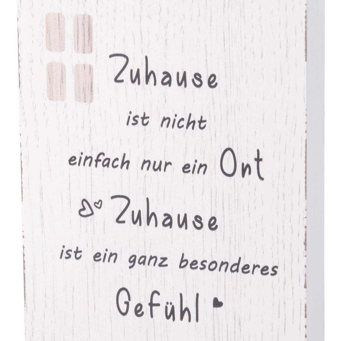 Dekohaus aus Holz