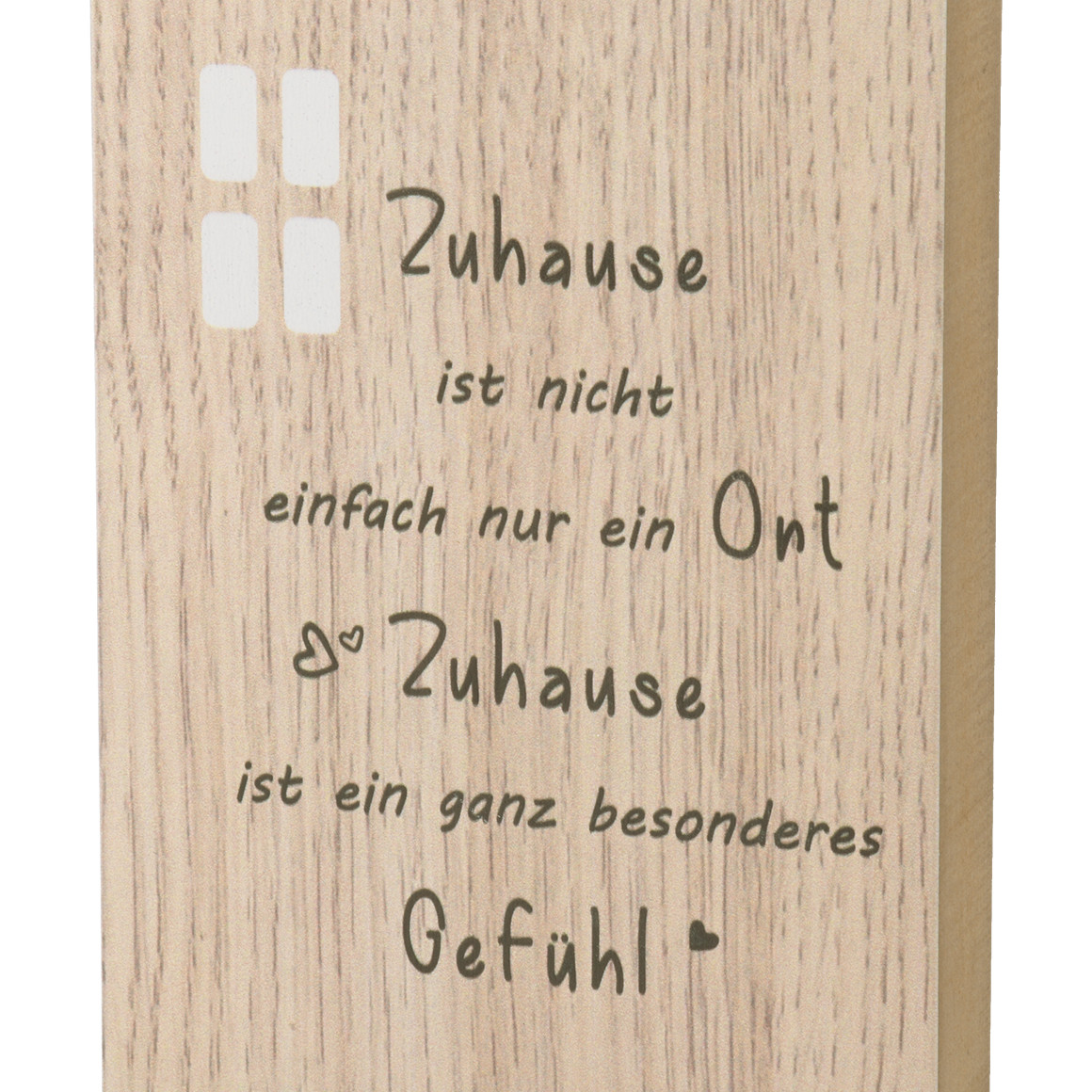 Dekohaus aus Holz