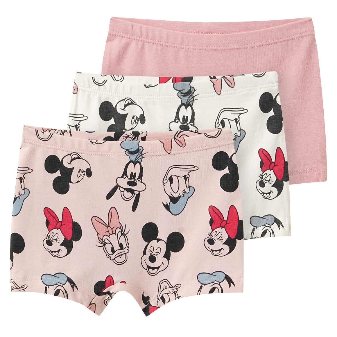3 Minnie Maus Pantys im Set