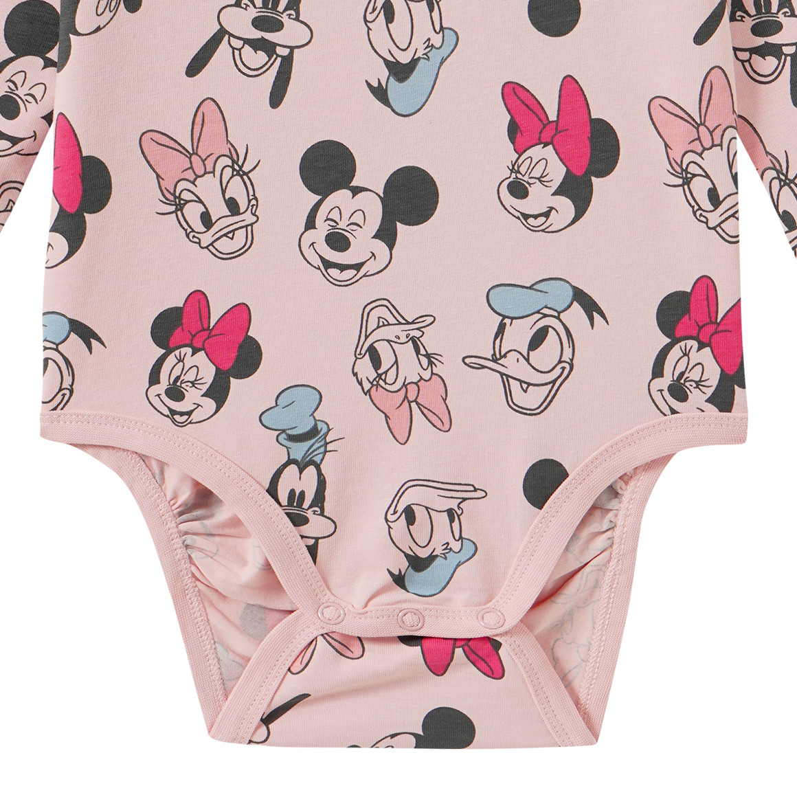 Minnie Maus Langarmbody mit Allover-Print