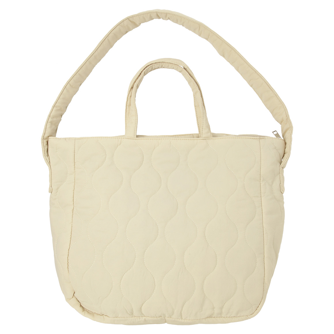 Damen Shopper mit Wellensteppung