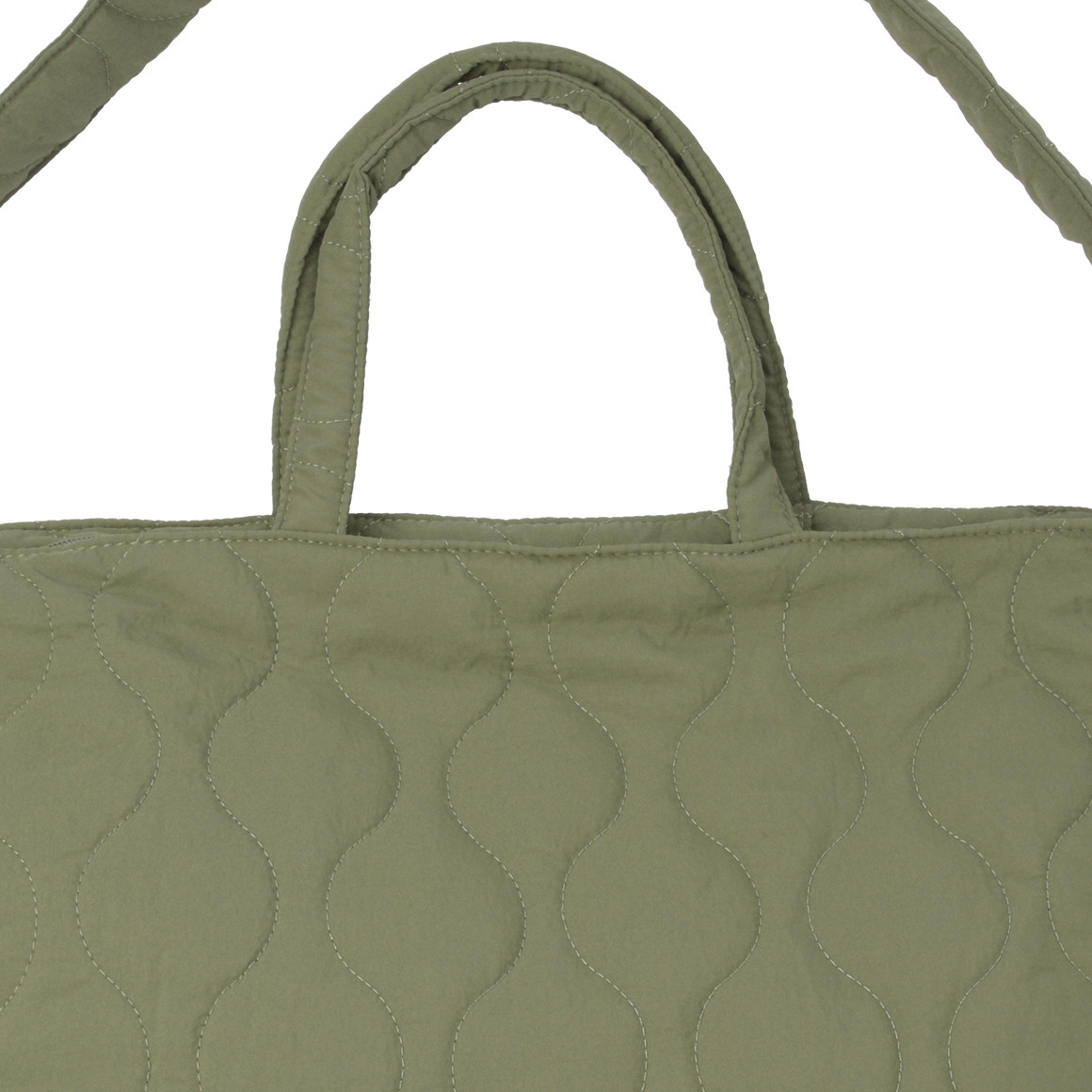 Damen Shopper mit Wellensteppung
