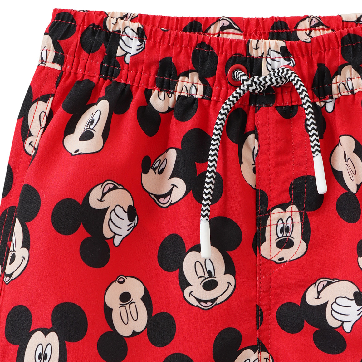 Micky Maus Badeshorts mit Allover-Print