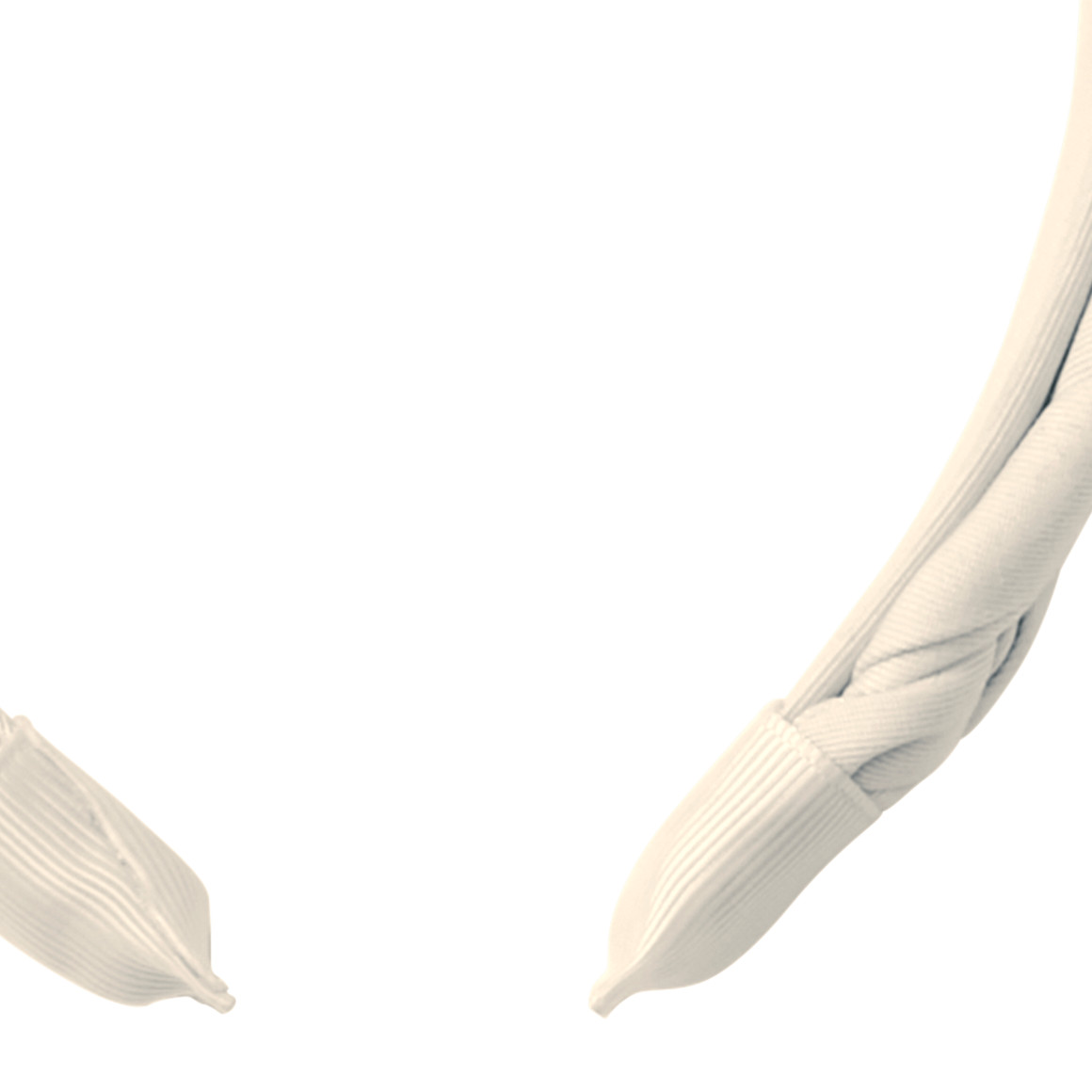 Haarband in gevlochten look