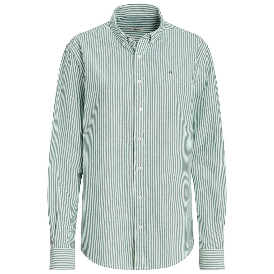 Overhemd voor heren met button-down kraag