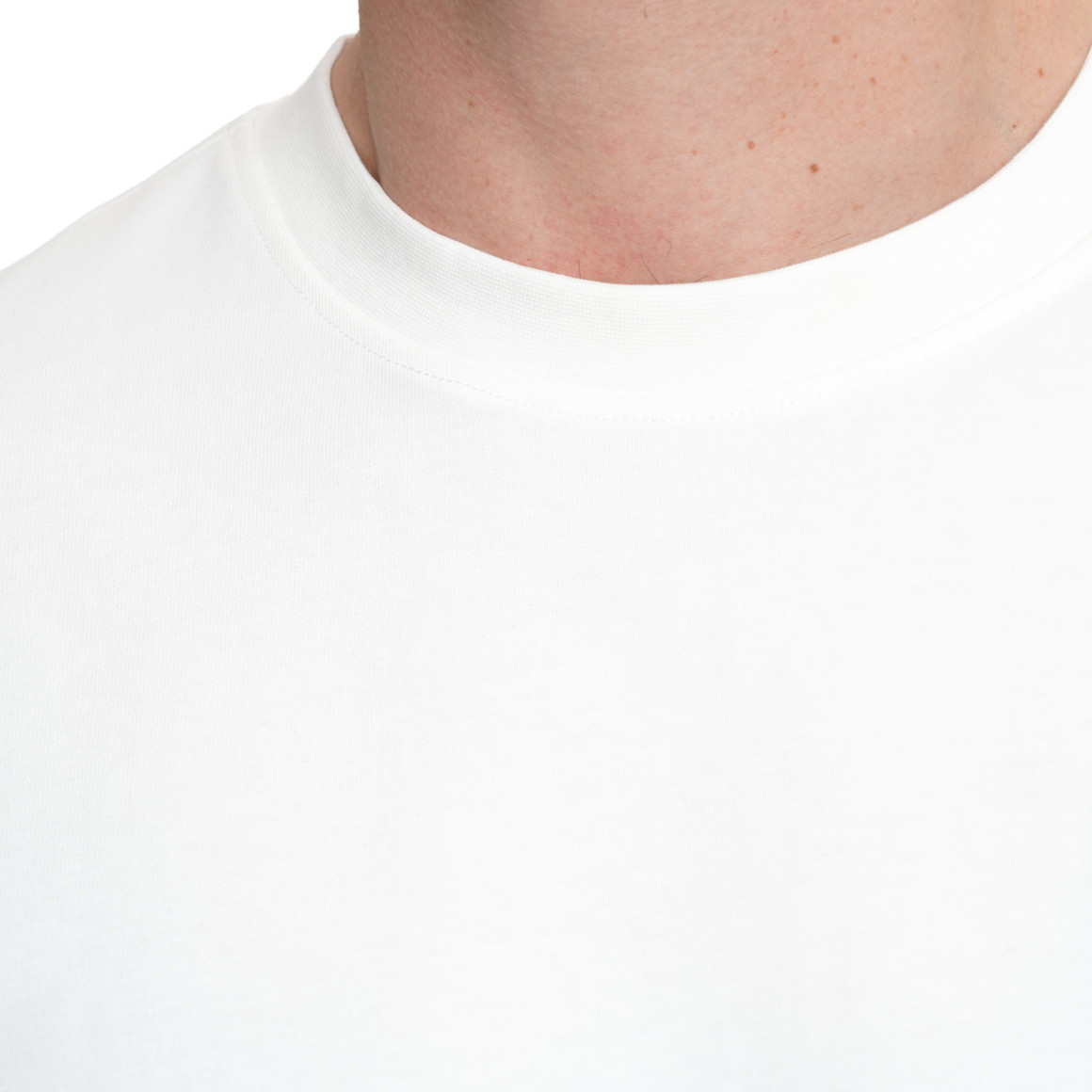 Heren T-shirt met stiksel