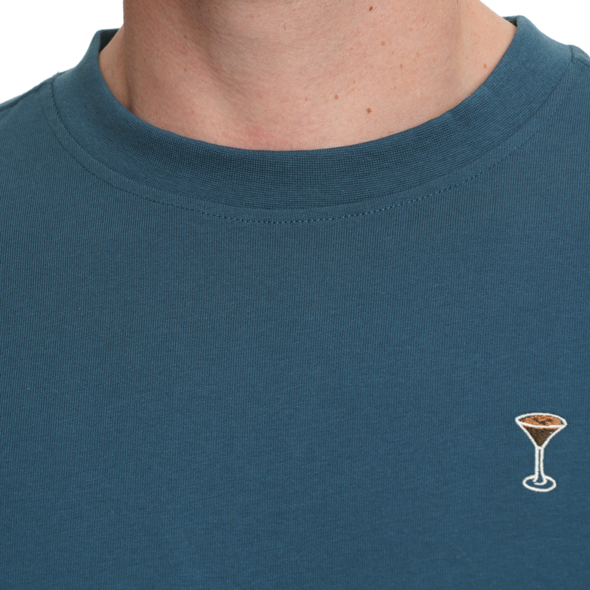 Herren T-Shirt mit Stickerei