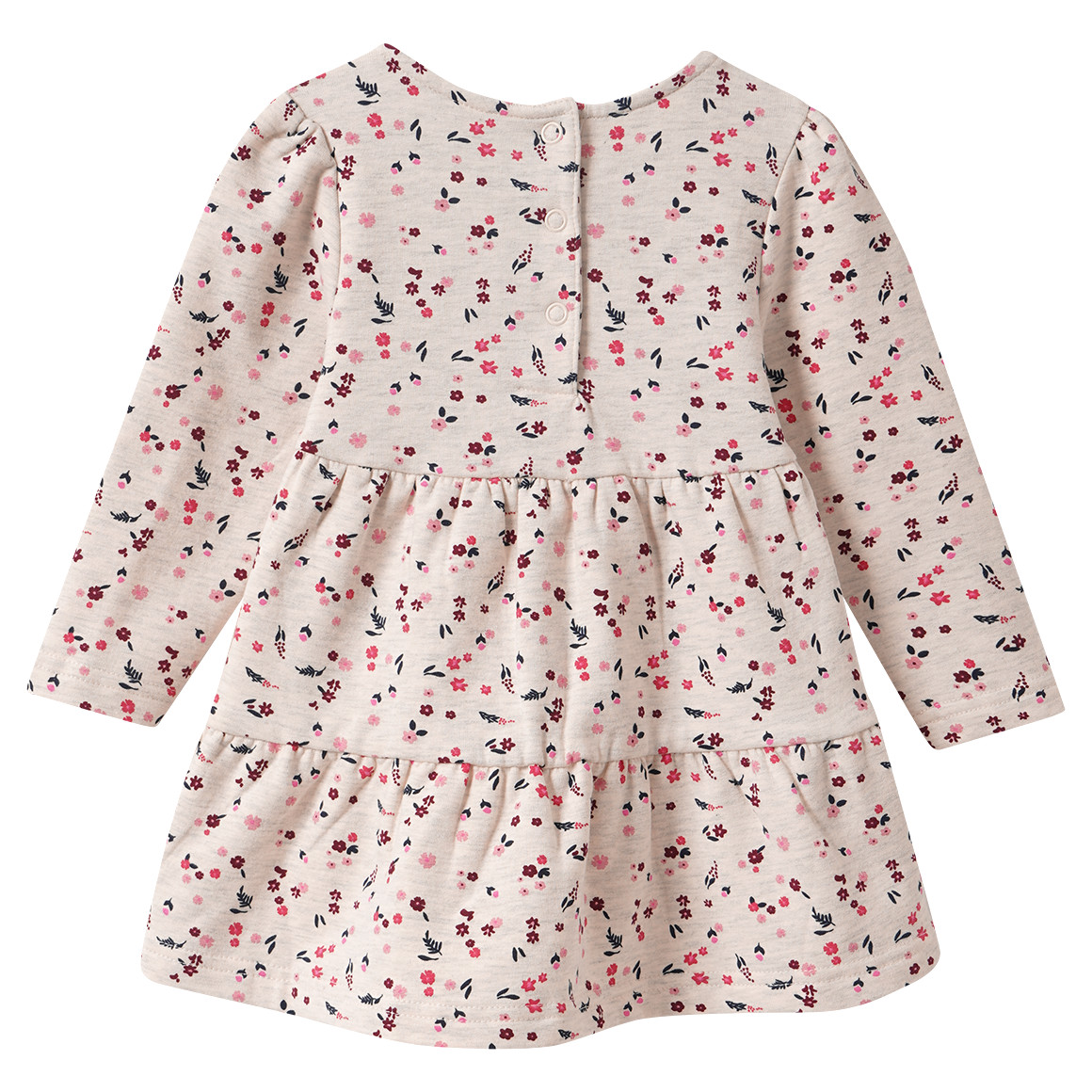 Baby Sweatkleid mit Blümchen