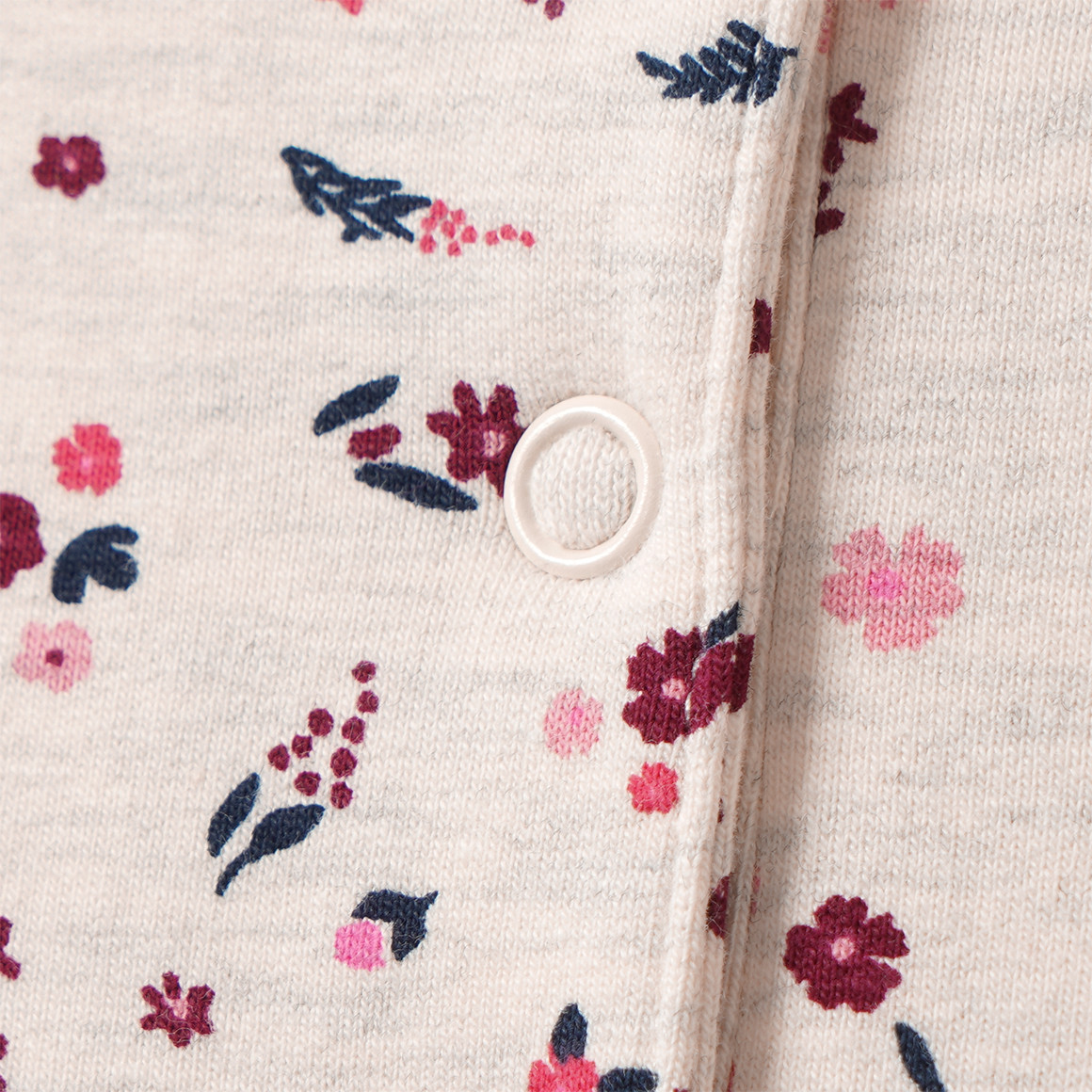 Baby Sweatkleid mit Blümchen