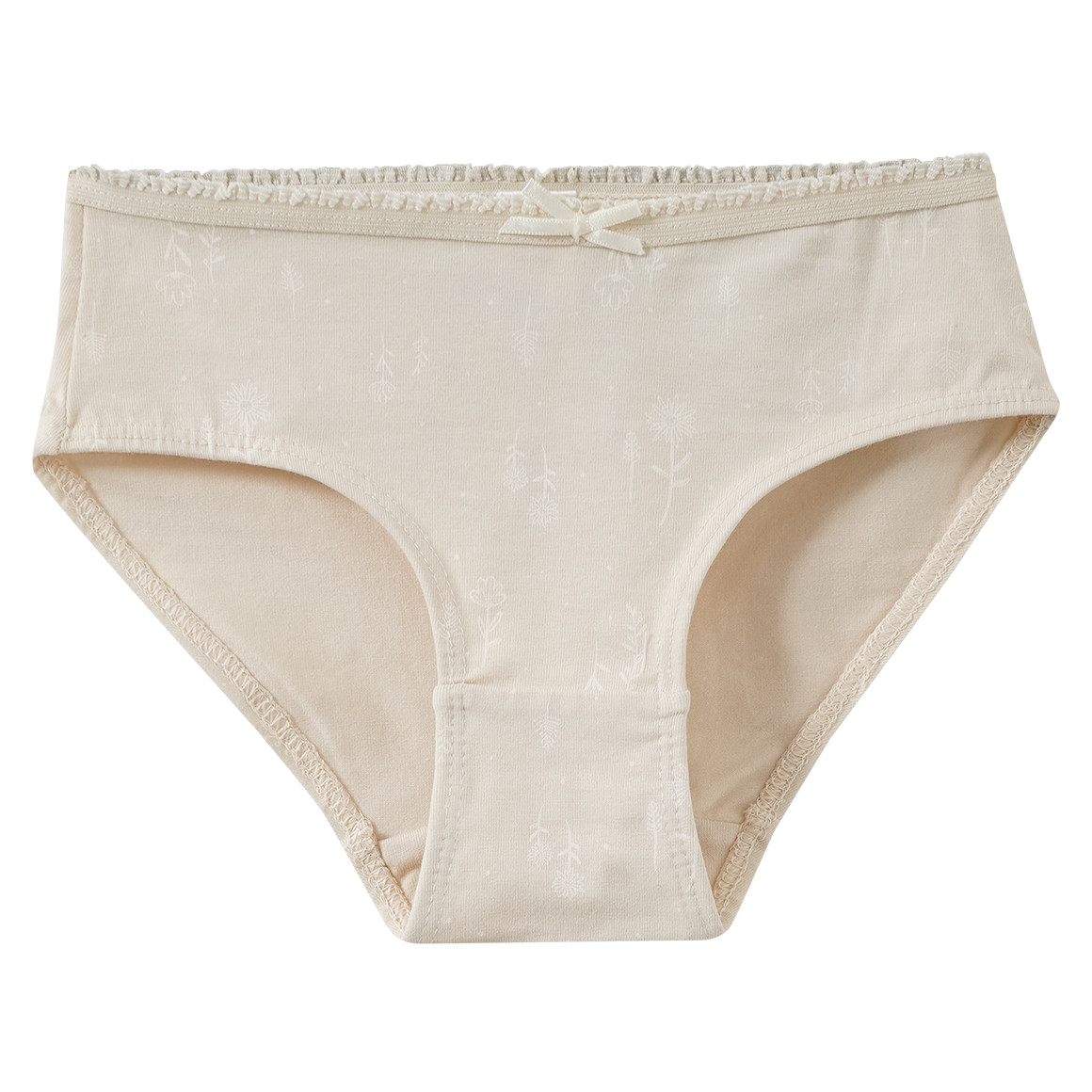 3 Mädchen Slips mit Rüschen
