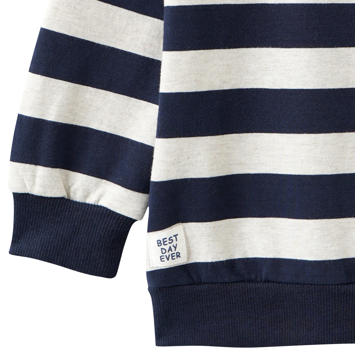 Baby Sweatshirt mit Blockstreifen