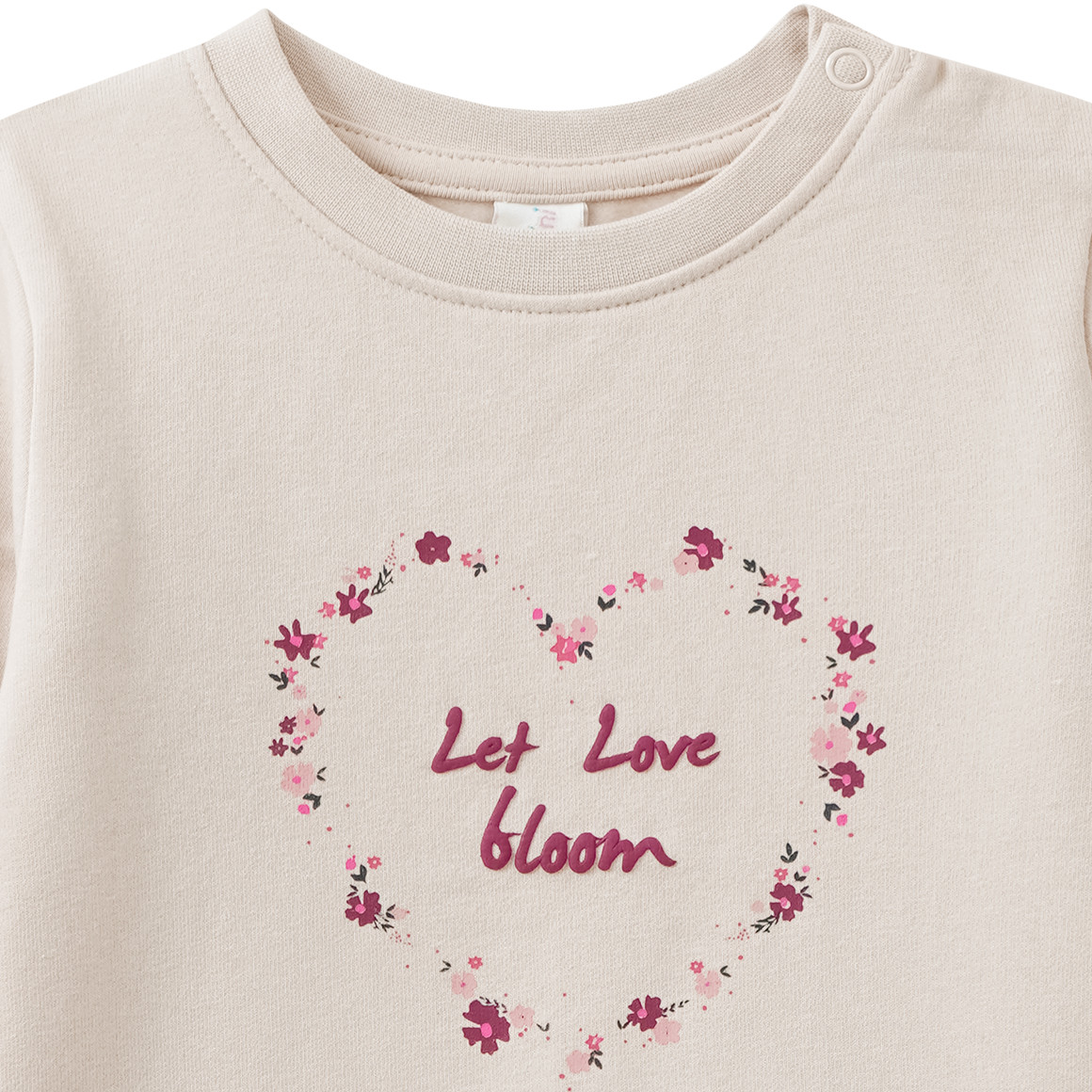 Baby Sweatshirt mit Herz-Motiv