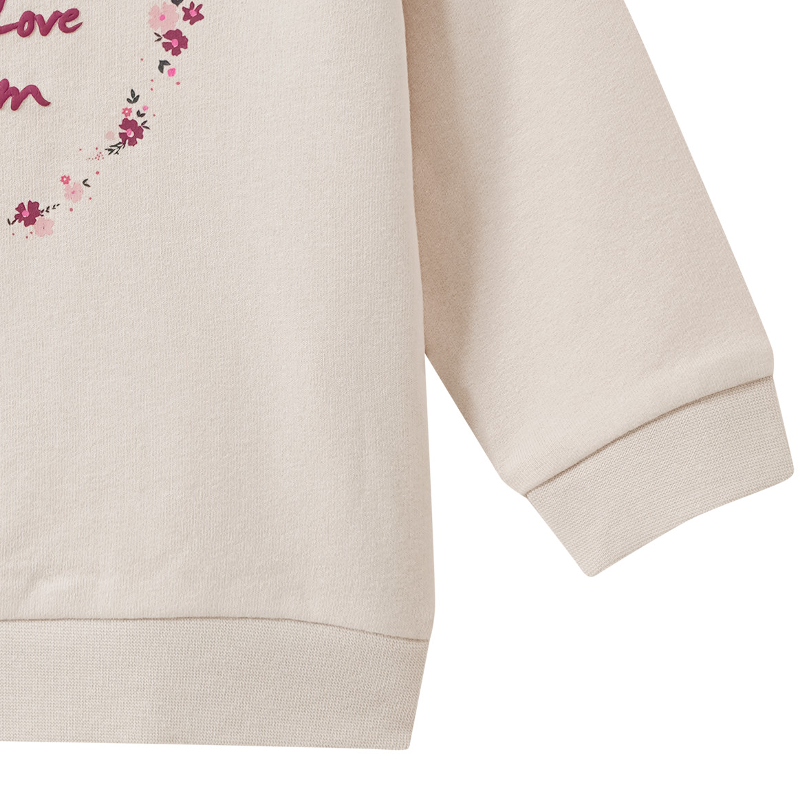 Baby Sweatshirt mit Herz-Motiv