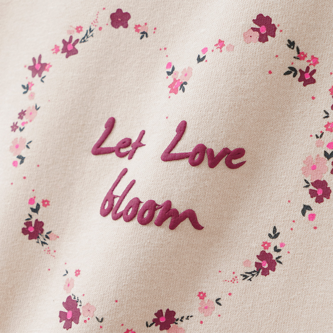 Baby Sweatshirt mit Herz-Motiv