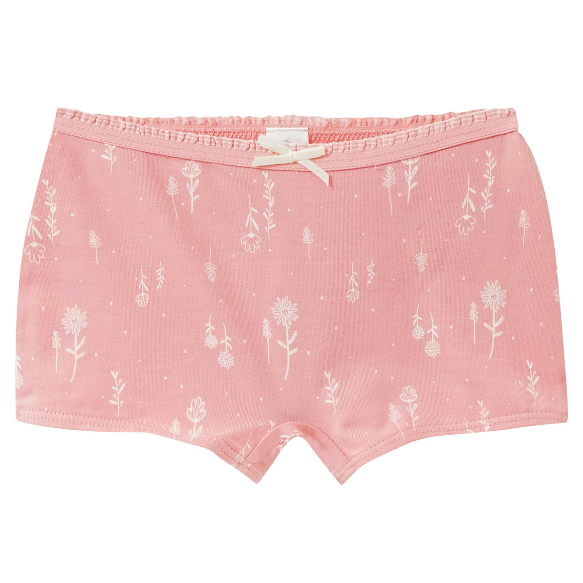 3 Mädchen Pantys mit floralem Print