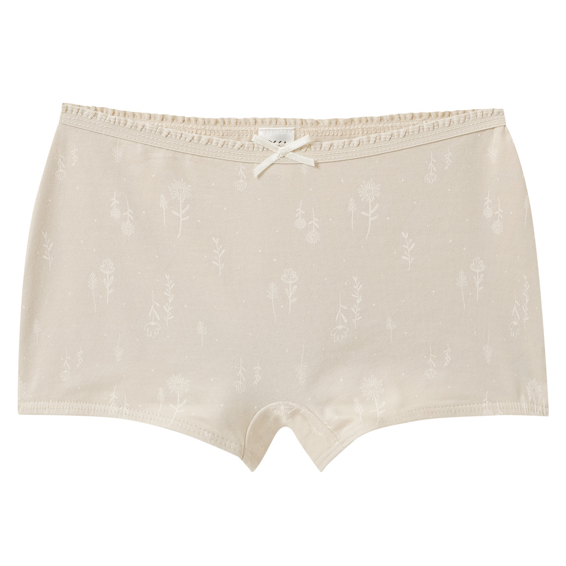 3 Mädchen Pantys mit floralem Print